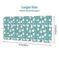 thumbnail image 4 of Disketp Gaming Mouse Pad Cartoon Funny Goose Pattern Large Mouse Mat Long Extended Desk Pad Non-Slip Rubber Mice Pads Stitched Edges Thin Pad (11.8x31.5 Inch), 4 of 9