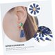 thumbnail image 3 of Borlas de Cuero para Manualidades 100 Piezas, Accesorios para Llaveros y Bisutería, Color Azul Marino, Versátiles para Crear Pendientes y Adornos, Adecuado para Bricolaje, 3 of 5
