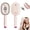 Pink, variant on 2026 Upgrade Rechargeable Spray Massage Hair Brush, Portable Water Mist Steaming Comb for Frizz Control, Anti Static Scalp Care Detangling Hair Styling Brush for Daily Hair Nourishing