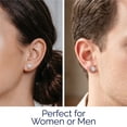 thumbnail image 5 of MomentWish 1 Carat D Color VVS1 Moissanite Stud Earrings for Women 925 Sterling Silver Birthday Gift for Her, 5 of 10