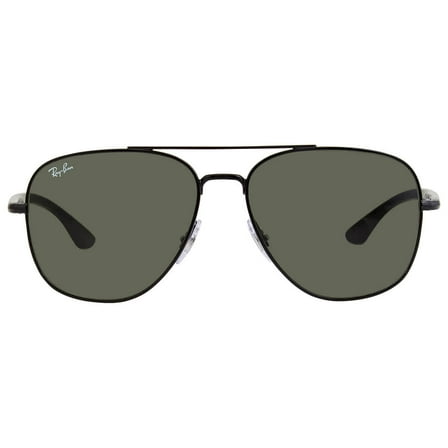 Ray Ban Green Aviator Unisex Sunglasses RB3683 002/31 56