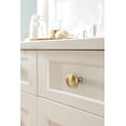 thumbnail image 2 of Amerock Faraday 1-1/4 inch (32mm) Diameter Golden Champagne Cabinet Knob, 2 of 6