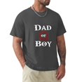 thumbnail image 1 of Camiseta de cuello redondo para hombre, camiseta de papá de niño, camiseta de manga corta, camisetas de algodón para hombre, 1 of 7