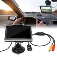 thumbnail image 3 of 5in , Clear Screen, 2 Video Input, High Definition, Weatherproof, Wide View, Suction Cup Mounts, Ideal for Large Vehicles, 3 of 8