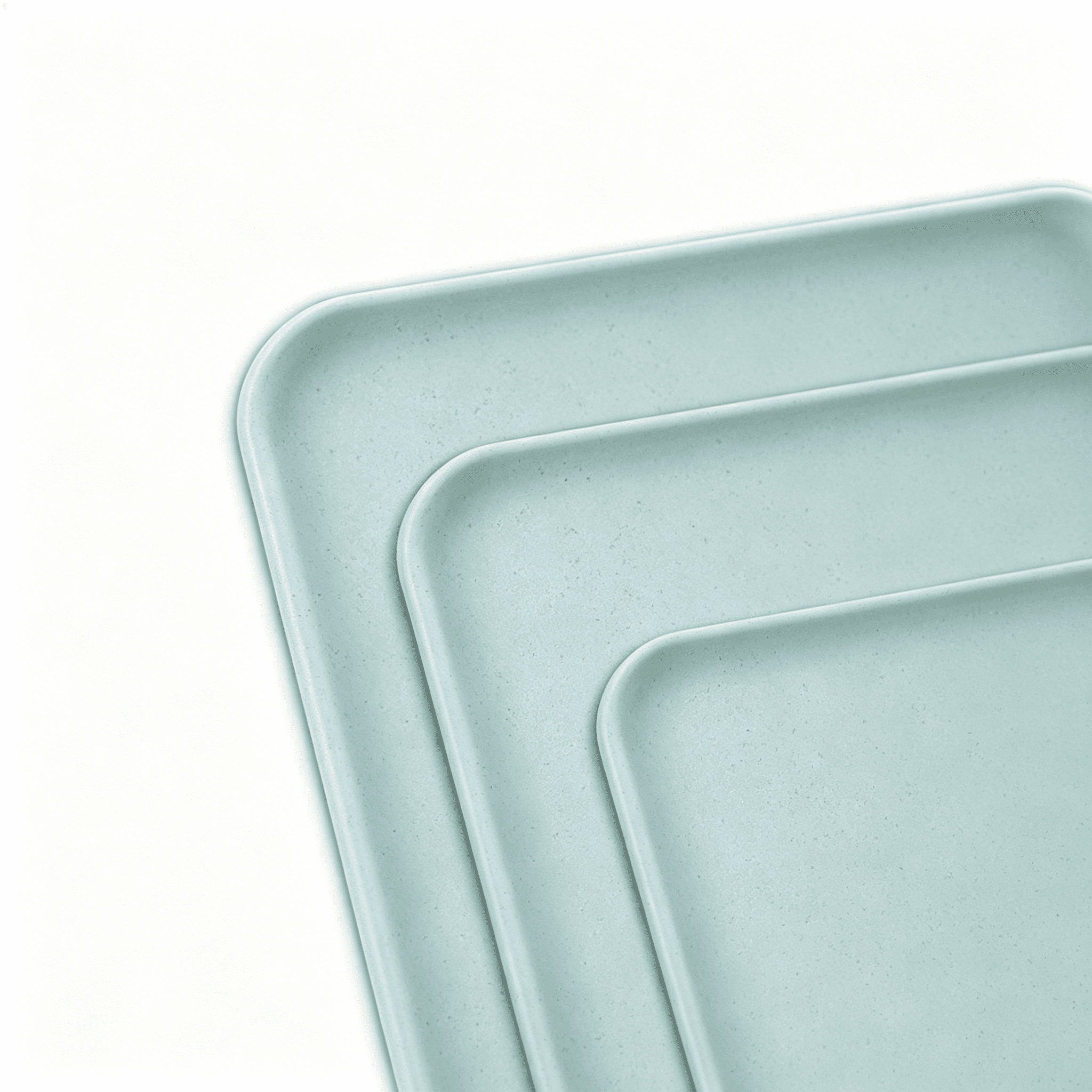 ACDANC 2026 New 3Pcs Baking Sheets Non Stick Cookie Baking Sheet for Cookies Bread Cakes Pastries Versatile Use Cake Pans Green