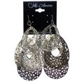 thumbnail image 2 of Mi Amore Unique Chandelier-Earrings Silver-Tone/Bronze-Tone, 2 of 2