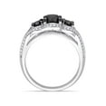 thumbnail image 4 of Everly Unisex Diamond 10K White Gold Engagement Ring, 4 of 6