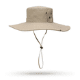 thumbnail image 4 of ZOUYUE Sun Hat for Men/Women, Waterproof Wide Brim Bucket Hat Foldable Boonie Hat for Fishing Hiking Garden Safari Beach, 4 of 6
