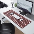 thumbnail image 2 of Long Mouse Pads for Desk,Red Bigfoot and Heart Pattern Desk Mats on Top Of Desks, Desk Mouse Pad Extra Large with 3mm Non-Slip Base and Stitched Edge for Gaming,Office,Work,Home 31.5"x11.8", 2 of 6