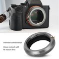 thumbnail image 1 of ANGGREK Camera Lens Adapter,Lens Converter,7Artisans M-FX Aluminium Alloy Adapter Ring For M Mount Lens To For FX Mount Camera Body, 1 of 8