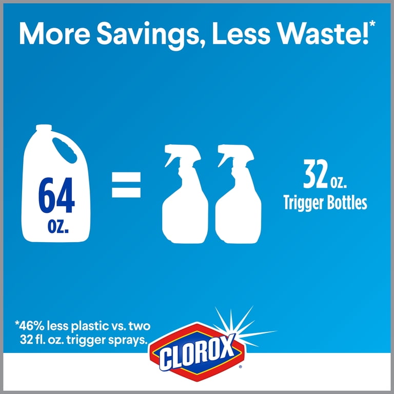 Clorox Plus Tilex Daily Shower Cleaner, 64 oz Refill photo 4