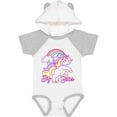 thumbnail image 3 of Inktastic Big Sister Unicorn Girls Baby Bodysuit, 3 of 5