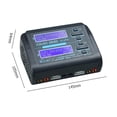 thumbnail image 2 of C240 DUO Wdftyju 2CH Balance Charger 1S-6S RC Descargador de batería UE, 2 of 9
