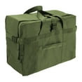 thumbnail image 1 of Bolsa de viaje única, bolsa de viaje versátil, ligera y espaciosa para viajar, acampar, mudarse, grande, verde, 1 of 7