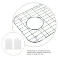 thumbnail image 3 of 100 Pcs Grid Protector Replacements Sink Cover Bumper Rack Rubber Feet Iron Protective Pvc, 3 of 6