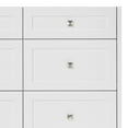 thumbnail image 7 of Ariel Monroe 67 Inch Single Rectangular Sink Bathroom Vanity With Pure White Quartz Countertop 1.5 inch Edge In White, 7 of 7