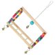 thumbnail image 3 of Hanging Parrot Swing Toy Bird Swing Parrot Perch Stand Swing Toy Parrot Cage Accessory, 3 of 4