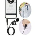thumbnail image 3 of Small Microphone Mobile Phone Clip-on 3.5mm Jack Wired Portable Condenser Microphones Audio Accessories For Smart Phones, 3 of 6