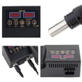 thumbnail image 4 of Soldering Station Digital Temperature Adjustable 2 In 1 SMD Soldering Iron Hot Air Gun Soldering Rework Repair Toolsfor PCB IC，8858, 4 of 7