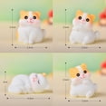 thumbnail image 6 of Cartoon Cat Figurine - Delicate Casting Fairy Garden Small Kitten Sculpture for Keepsake and Decoration - Adorable Cat Miniature for Fairy Gardens and Collectibles, 6 of 8
