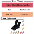 thumbnail image 2 of Tiqkatyck Fuzzy Socks Clearance Christmas Socks for Adults Women's Velvet Thickened Sleeping Socks Autumn and Winter Floor Socks Winter Sleeping Socks Womens Socks Light Blue, 2 of 2
