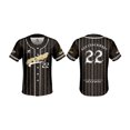 thumbnail image 1 of Camiseta de Beisbol para Hombre, Camisa de béisbol masculina de sublimación personalizada, transpirable, más barataXS Gao Jinjia LED, 1 of 2