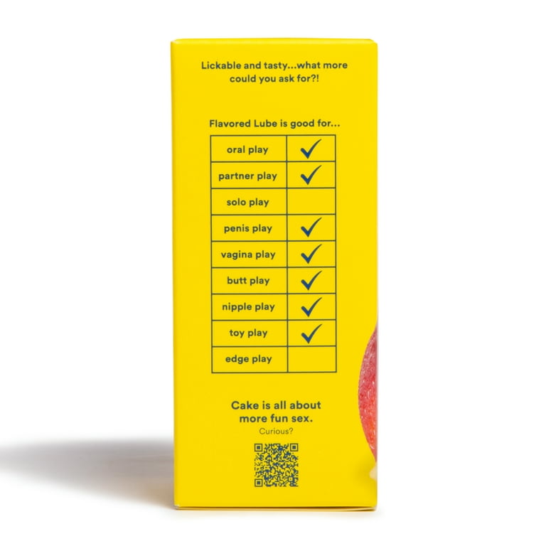 Hello Cake, Flavored Lube, Coconut Lime Edible Water-Based for Oral Sex,  1.7 fl oz - Walmart.com