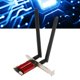 thumbnail image 1 of Tarjeta de red WiFi PCIE tarjeta de red PCIE fácil de instalar 42 1200Mbps 24G 5G Banda dual para computadora de escritorio ANGGREK Otros, 1 of 8