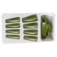thumbnail image 1 of 1 Set French Tip Press on Nails Coffin False Fingernails DIY Manicure Kit Toe Files Glittery Stick Full Cover Ballet Style Beauty Tool DIY Decorations Type 15, 1 of 7
