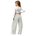 thumbnail image 3 of Angala Big Girls Athletic Pants Curved Leg Sweatpants With Pockets And Drawstring Fall Casual Girls Baggy Trousers, 3 of 6