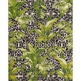 thumbnail image 2 of Unique Loom Outdoor Botanical Collection Area Rug - Andromeda (7' 10" x 10' Rectangle Green/Ivory), 2 of 8