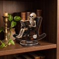 thumbnail image 4 of pathside Rotating Multicolor Ghost Acrylic Ornament, 360 Degree Cute Halloween Decor for Office Desk, 4 of 8