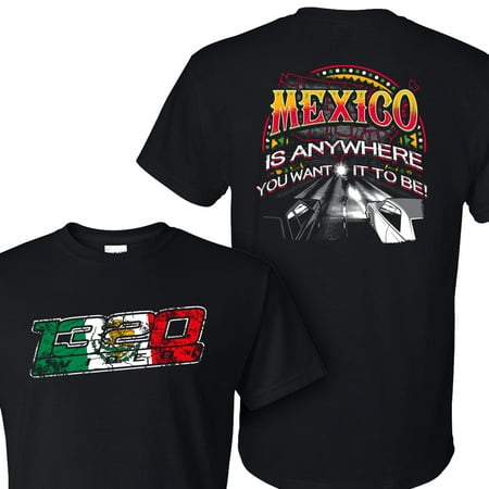 1320 Video T-Shirt, Black, Mexico Is Anywhere, X-Large