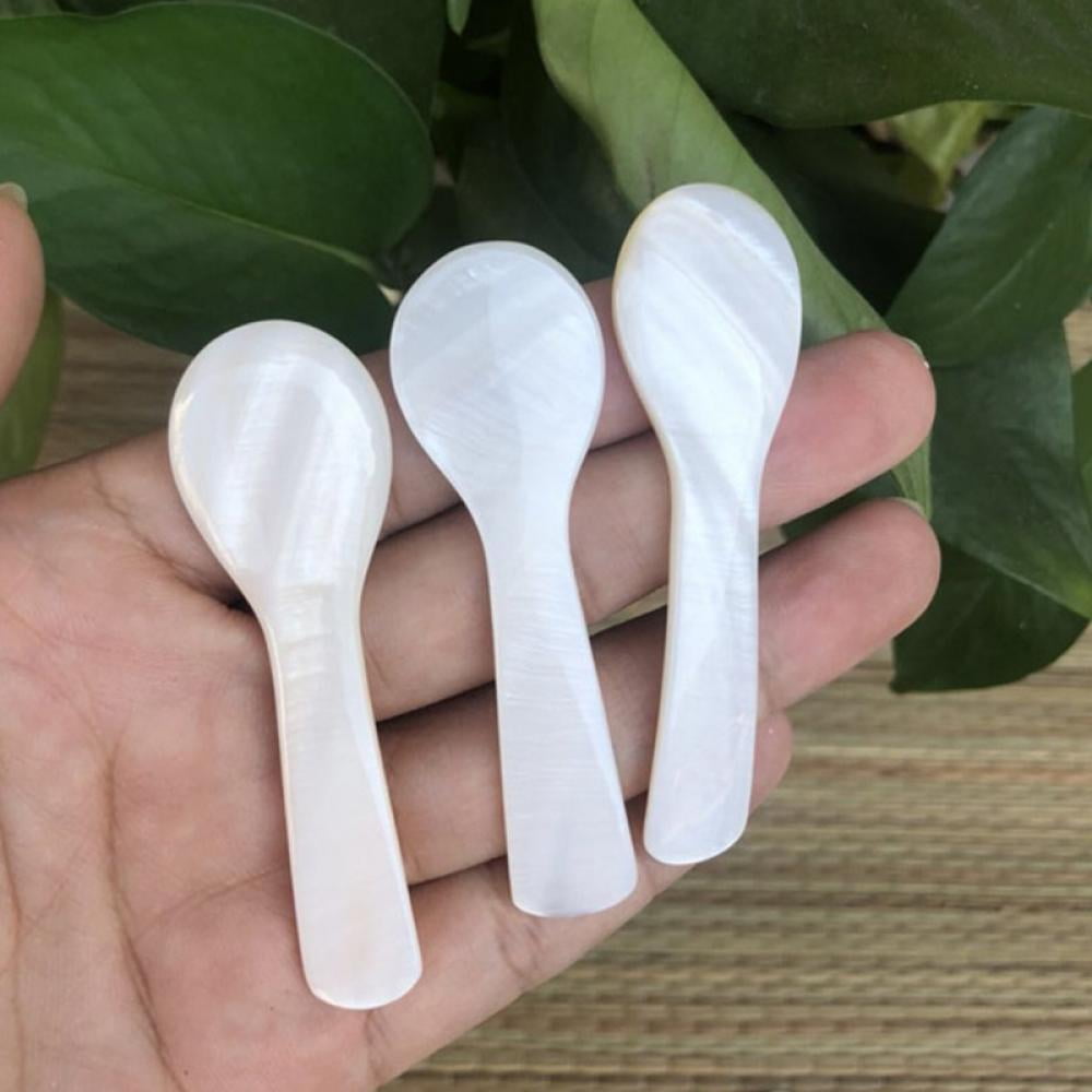Best Pearl Spoons Online.2 Spoons 2,8 inch Mother of Pearl Spoons. 