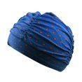 thumbnail image 1 of Gorro de baño de gran tamaño para mujer, para cabello largo y corto, para piscina, aguas termales, moda Joker, gorro de baño de tela con protección para los oídos, 1 of 4