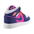 thumbnail image 3 of (GS) Air Jordan 1 Mid 'Barely Grape' (2020) 555112-602, 3 of 6