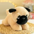 thumbnail image 5 of Peluche de perro de 23 cm para fiesta, divertido Corgi, Bulldog, Husky, bonito y súper suave, regalo de cumpleaños, para enviar a amigos, decoración festiva para niños, 5 of 5
