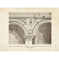 thumbnail image 2 of CAG 32x25 White Modern Wood Framed Museum Art Print Titled - Architectural Ornament - VIII, 2 of 4