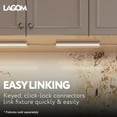 thumbnail image 3 of Linking Cord for UC01 Under Cabinet Light, White, 32 Inch, LC0132WH, 3 of 6
