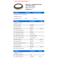 thumbnail image 2 of Wheel Seal - Compatible with 2005 - 2023 Toyota Tacoma 2006 2007 2008 2009 2010 2011 2012 2013 2014 2015 2016 2017 2018 2019 2020 2021 2022, 2 of 2