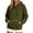 A-Green, variant on SYwaren Henley Hoodie for Women Oversized Long Sleeve Button Pullover Casual Sweatshirt Tops