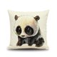 thumbnail image 3 of Cojín Funda de Almohada Zulema Lino Lindo Panda 45cm Funda de almohada, 3 of 6