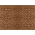 thumbnail image 1 of Ahgly Company Indoor Rectangle Patterned Blood Red Brown Area Rugs, 2' x 3', 1 of 6