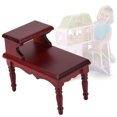thumbnail image 3 of Muebles De Casa De Muñecas, Mesa De Té En Miniatura De Alta , Duradera, Súper Linda, Fácil De Usar, Mano De Obra Fina, Para Casa De Muñecas, Juguetes Para El Hogar,, 3 of 7