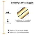 thumbnail image 2 of Yescom 9.25FT Professional Stripper Pole Static Spinning Dancing Pole Kit for Party Club Exercise Fitness, Gold, 2 of 10
