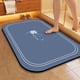 thumbnail image 5 of Esterilla de baño de tierra de diatomeas - alfombra absorbente de agua de secado rápido de 50x80 cm con fondo antideslizante para baño, cocina y entrada, 5 of 7