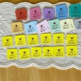 thumbnail image 6 of SSNTSY 12pcs 2.6" Square Quilt Block Row Markers Sewing and Quilting Notions Sewing Marking Tools Paper Cardstock with Holes and Clear Plastic Box for Quilting,Sewing Supplies Accessories, 6 of 8
