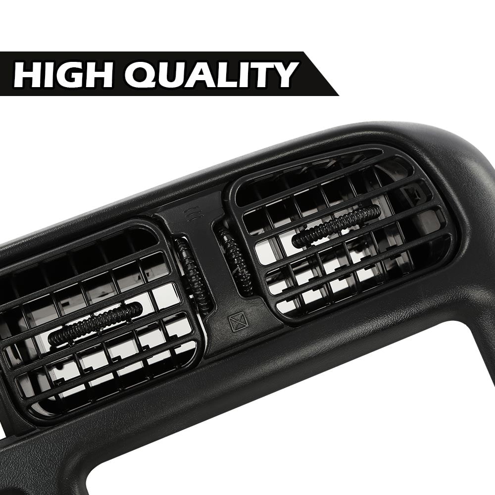 PIT66 Black Dash Trim Bezel Cover Fit For 1998-2004 Chevy Blazer Jimmy Sonoma S10