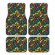 thumbnail image 1 of Balery Pineapple Fruit Colorful Juego de 4 Alfombrillas para Auto, Revestimientos de Caucho Resistente, Diseño Antideslizante, 1 of 7