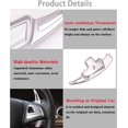 thumbnail image 5 of Extensión de volante de aluminio (plateado) para Mercedes Clase A/Clase C/Clase E/CLS/CLA/GLC/GLK/GLE, 5 of 5